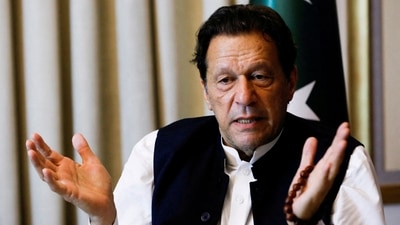 Former Pakistani prime minister Imran Khan (Reuters)