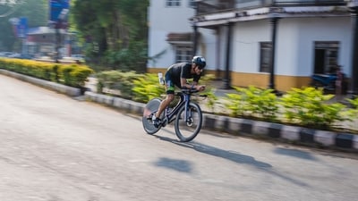 Goa is the Ironman India’s home ground. Why Goa? “We chose Goa because it's a popular travel destination, making it attractive to both locals and international participants. Goa offers a great backdrop for the race and provides convenience with various accommodation options and good airport access. Its marketability was crucial for attracting brands and participants. Ensuring the safety and quality of the beach waters was another essential factor. Government support for road closures was critical and after evaluating different cities, Goa emerged as the best choice due to its suitability and strong government backing,” says Deepak Raj, Chief Executive Officer of Yoska and franchise owner of the Ironman brand in India. (Ironman India) Goa is the Ironman India’s home ground. Why Goa? “We chose Goa because it's a popular travel destination, making it attractive to both locals and international participants. Goa offers a great backdrop for the race and provides convenience with various accommodation options and good airport access. Its marketability was crucial for attracting brands and participants. Ensuring the safety and quality of the beach waters was another essential factor. Government support for road closures was critical and after evaluating different cities, Goa emerged as the best choice due to its suitability and strong government backing,” says Deepak Raj, Chief Executive Officer of Yoska and franchise owner of the Ironman brand in India. (Ironman India)