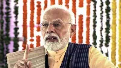 Prime Minister Narendra Modi addressed the BJP’s ‘Parivartan Mahasankalp’ rally at Jagdalpur in poll bound Chhattisgarh. (ANI) Prime Minister Narendra Modi addressed the BJP’s ‘Parivartan Mahasankalp’ rally at Jagdalpur in poll bound Chhattisgarh. (ANI)