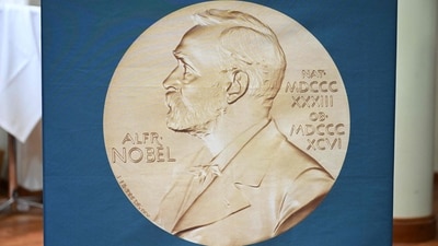 The Physics Prize will be followed by the Chemistry Prize on Wednesday. (AFP) The Physics Prize will be followed by the Chemistry Prize on Wednesday. (AFP)