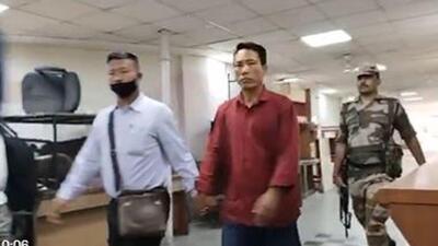 Seiminlun Gangte has been remanded in NIA custody for eight more days on a request by the agency (ANI/X) Seiminlun Gangte has been remanded in NIA custody for eight more days on a request by the agency (ANI/X)