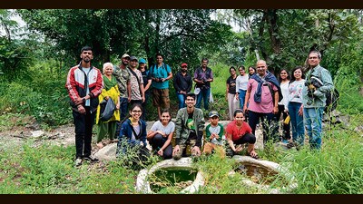 The butterflying enthusiasts covered hills in and around the city, public and private gardens, forest and residential areas. (HT PHOTO) The butterflying enthusiasts covered hills in and around the city, public and private gardens, forest and residential areas. (HT PHOTO)