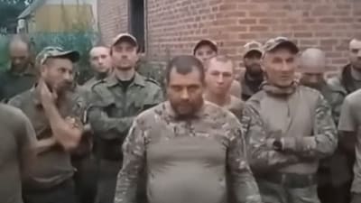 Russia-Ukraine War: Fighters from a Storm-Z squad explaining they will no longer fight in Ukraine, in protest at treatment by their commanders. (Reuters)
