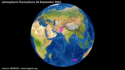 The researcher said that October 1-3 would be "more critical" for the potential major seismic event. The researcher said that October 1-3 would be "more critical" for the potential major seismic event.