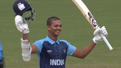 Yashasvi Jaiswal scored a 48-ball century in Asian Games Yashasvi Jaiswal scored a 48-ball century in Asian Games