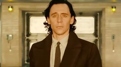Tom Hiddleston in a still from Loki Season 2. Tom Hiddleston in a still from Loki Season 2.