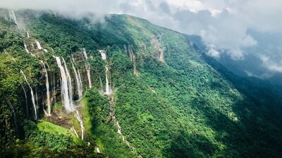 The British referred to Shillong as the "Scotland of the East" because it is tucked away among beautiful conifer hills and pineapple plants. Since the time of British colonial control, travelers have been lured to Shillong, which is perched at a height of 1491 meters above sea level and emits an unearthly allure. Shillong is one of the best destinations to visit in Northeast India in October due to its pleasant environment. (Unsplash) The British referred to Shillong as the "Scotland of the East" because it is tucked away among beautiful conifer hills and pineapple plants. Since the time of British colonial control, travelers have been lured to Shillong, which is perched at a height of 1491 meters above sea level and emits an unearthly allure. Shillong is one of the best destinations to visit in Northeast India in October due to its pleasant environment. (Unsplash)