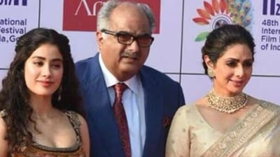Boney Kapoor and Sridevi's daughter Janhvi was born 1997.