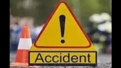 2 bike-borne men killed in road accident