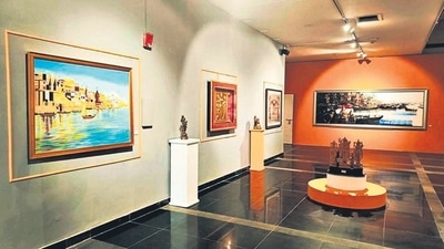 7. Teacher Art Exhibition: Showcase the artistic talents of teachers by hosting an art exhibition featuring their paintings, sculptures, photography, or any other creative works. This allows students and colleagues to appreciate their skills beyond the classroom.&nbsp; (PTI Photo)
