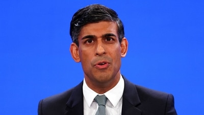 British Prime Minister Rishi Sunak. (Reuters)