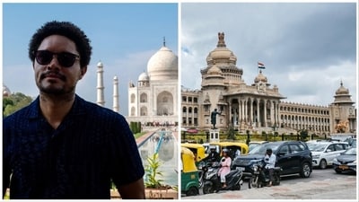 Trevor Noah shared pictures from Agra and Bengaluru, among other cities, in new post. Trevor Noah shared pictures from Agra and Bengaluru, among other cities, in new post.
