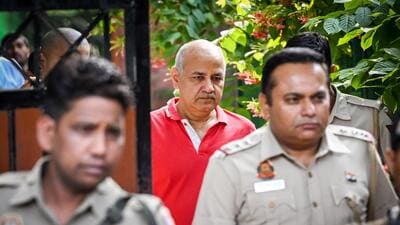 Delhi deputy chief minister and AAP leader Manish Sisodia was arrested by CBI in connection with the excise policy in February, and by ED in March. (HT Archive) Delhi deputy chief minister and AAP leader Manish Sisodia was arrested by CBI in connection with the excise policy in February, and by ED in March. (HT Archive)