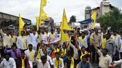 File photo of  the Dhangar community protest for reservation (HT File Photo)