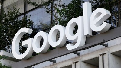 The Google sign is shown over an entrance to the company's new building in New York on Wednesday (AP) The Google sign is shown over an entrance to the company's new building in New York on Wednesday (AP)