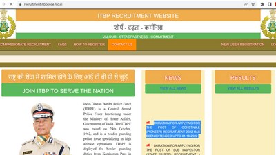 ITBP Open Recruitment Rally 2023: Apply for 620 Constable posts, details here ITBP Open Recruitment Rally 2023: Apply for 620 Constable posts, details here