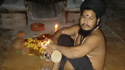 Kharar DSP Karan Sandhu said the tantrik lured people through social media, claiming to have occult powers. He would especially target couples unable to have children or those battling illnesses. (HT) Kharar DSP Karan Sandhu said the tantrik lured people through social media, claiming to have occult powers. He would especially target couples unable to have children or those battling illnesses. (HT)