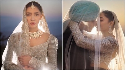 Mahira Khan tied the knot with businessman and her long-time partner Salim Karim in a dreamy wedding attended by close friends and family. The outdoor ceremony took place in Murree, Pakistan. The actor shared unseen pictures and a video from the festivities with her fans on Instagram and captioned them "My Shehzada, Salim," and "Bismillah." The snippets show Mahira dressed in her gorgeous silver-white lehenga, sharing a precious moment with Salim and her son, Azlan, walking her down the aisle. Scroll through to see all the moments from Mahira's wedding. (Instagram/@mahirahkhan) Mahira Khan tied the knot with businessman and her long-time partner Salim Karim in a dreamy wedding attended by close friends and family. The outdoor ceremony took place in Murree, Pakistan. The actor shared unseen pictures and a video from the festivities with her fans on Instagram and captioned them "My Shehzada, Salim," and "Bismillah." The snippets show Mahira dressed in her gorgeous silver-white lehenga, sharing a precious moment with Salim and her son, Azlan, walking her down the aisle. Scroll through to see all the moments from Mahira's wedding. (Instagram/@mahirahkhan)