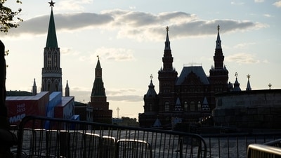 A view the Red Square with the Historical Museum, right, and the Kremlin Towers in background in Moscow, Russia, (AP) A view the Red Square with the Historical Museum, right, and the Kremlin Towers in background in Moscow, Russia, (AP)
