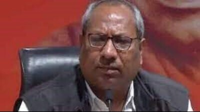 Sanjay Nishad hopes the BJP would ensure that his party got “respectable number of seats” as part of the seat-sharing agreement in 2024 Lok Sabha polls. (HT FILE)