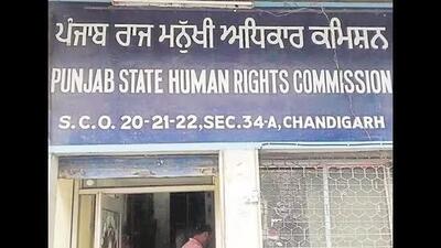 Taking suo motu cognisance of the incident, the human rights panel, comprising chairperson justice Sant Parkash and member justice Nirmaljit Kaur, has called for a report from the Mohali SSP on or before the next date of hearing — December 13 (HT File Photo)