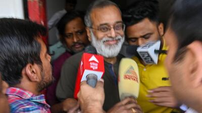 The court allowed Prabir Purkayastha’s lawyer to meet him daily for an hour and agreed to provide a copy of the remand order and remand application to the counsels for both (HT File) The court allowed Prabir Purkayastha’s lawyer to meet him daily for an hour and agreed to provide a copy of the remand order and remand application to the counsels for both (HT File)