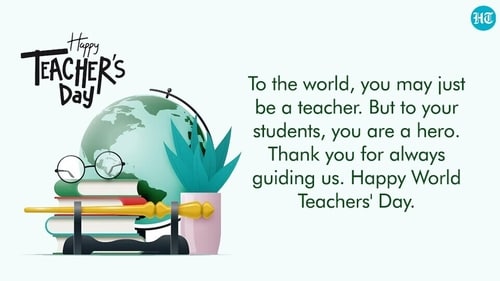 World Teachers' Day honours the role teachers play in shaping the future. (HT Photo)
