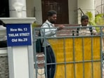 The searches are being held at over 20 premises linked to the DMK MP. The searches are being held at over 20 premises linked to the DMK MP.