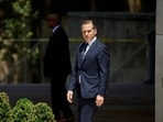 FILE PHOTO: Hunter Biden, son of U.S. President Joe Biden, departs federal court after a plea hearing on two misdemeanor charges of willfully failing to pay income taxes in Wilmington, Delaware, U.S. July 26, 2023. REUTERS/Jonathan Ernst/File Photo