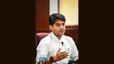 Civil aviation minister Jyotiraditya Scindia (HT photo) Civil aviation minister Jyotiraditya Scindia (HT photo)