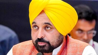 Punjab chief minister Bhagwant Mann (ANI) Punjab chief minister Bhagwant Mann (ANI)