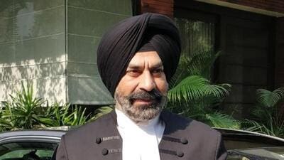 Senior advocate Gurminder Singh who has been appointed the new advocate general (AG) of Punjab. (HT Photo) Senior advocate Gurminder Singh who has been appointed the new advocate general (AG) of Punjab. (HT Photo)