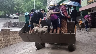 So far, 2,011 people have been rescued, while the calamity that happened on Wednesday affected 22,034 people, the Sikkim State Disaster Management Authority (SSDMA) said in its latest bulletin. (AFP) So far, 2,011 people have been rescued, while the calamity that happened on Wednesday affected 22,034 people, the Sikkim State Disaster Management Authority (SSDMA) said in its latest bulletin. (AFP)