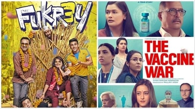 Fukrey 3 and The Vaccine War released on the same day last week. Fukrey 3 and The Vaccine War released on the same day last week.