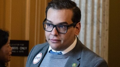 US Representative George Santos (AFP)