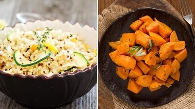 People with diabetes are recommended to eat 45-60 grams of carbs per meal and 15-20 grams per snack. The number can change depending on your activity level and medication. (Freepik) People with diabetes are recommended to eat 45-60 grams of carbs per meal and 15-20 grams per snack. The number can change depending on your activity level and medication. (Freepik)