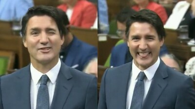 Canadian Prime Minister Justin Trudeau in parliament on Wednesday. Canadian Prime Minister Justin Trudeau in parliament on Wednesday.