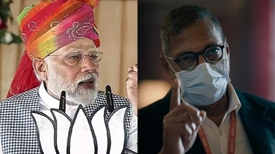 Prime Minister Narendra Modi addresses a public meeting, in Jodhpur and talked about The Vaccine War, Prime Minister Narendra Modi addresses a public meeting, in Jodhpur and talked about The Vaccine War,