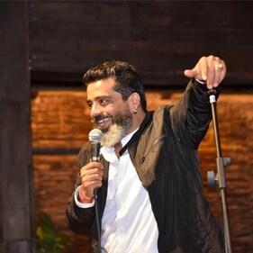 Jeeveshu Ahluwalia, stand-up comedian, defines himself as 'Laughterpreneur' in his Instagram bio. Jeeveshu Ahluwalia, stand-up comedian, defines himself as 'Laughterpreneur' in his Instagram bio.