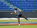 South Africa captain Temba Bavuma during a practice session ahead of the ICC Men's Cricket World Cup 2023 South Africa captain Temba Bavuma during a practice session ahead of the ICC Men's Cricket World Cup 2023