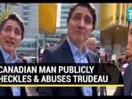 CANADIAN MAN PUBLICLY HECKLES & ABUSES TRUDEAU CANADIAN MAN PUBLICLY HECKLES & ABUSES TRUDEAU