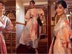 Sonam Kapoor, Bollywood's ultimate fashionista, is back in town after showing off her fashion prowess with her stunning Paris diaries. Sonam is a total stunner who can pull off any look, be it a chic pantsuit or a traditional saree. Her Insta-dirias filled with stylish looks are a treasure trove of fashion inspiration for all her followers. Her latest look in a multi-coloured dress is no exception and is sure to steal your wardrobe. Read on to get some style tips from the fashion queen.