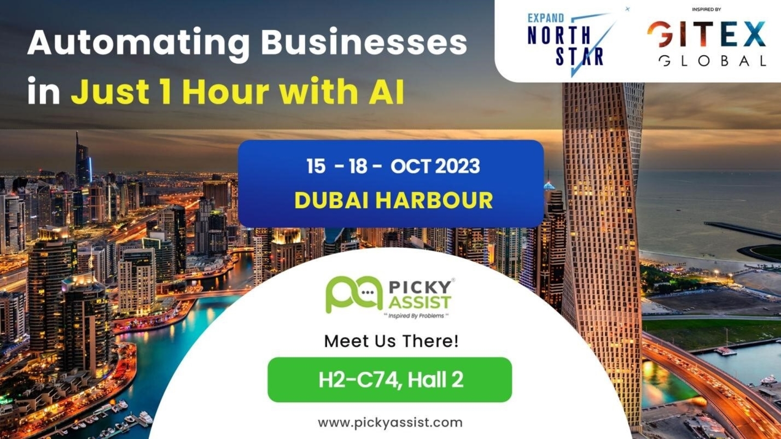 Picky Assist Participation in NorthStar Dubai Expo 2023. Automating Businesses in Just 1 Hour with AI - Vimarsana News