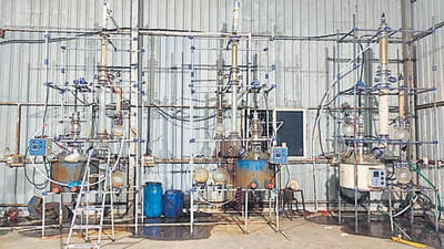 MD racket running from pharma factory in Nashik busted MD racket running from pharma factory in Nashik busted
