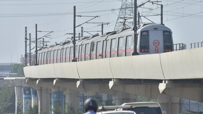 The DMRC will also deploy additional personnel and Customer Facilitation Agents (CFA) at the Delhi Gate Metro station. (Photo by Sakib Ali /Hindustan Times)