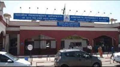 A view of Chaudhary Charan Singh International Airport , Amausi, Lucknow. (For Representation) A view of Chaudhary Charan Singh International Airport , Amausi, Lucknow. (For Representation)