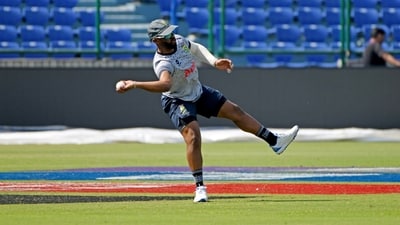 South Africa captain Temba Bavuma during a practice session ahead of the ICC Men's Cricket World Cup 2023 (ANI) South Africa captain Temba Bavuma during a practice session ahead of the ICC Men's Cricket World Cup 2023 (ANI)