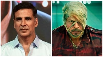 Akshay Kumar says he is very happy that Shah Rukh Khan's Jawan did so well. Akshay Kumar says he is very happy that Shah Rukh Khan's Jawan did so well.