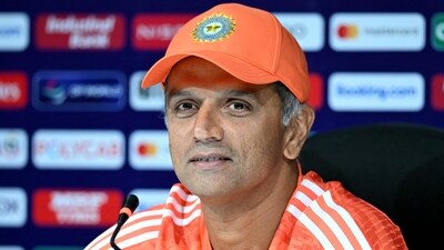 India head coach Rahul Dravid (AFP) India head coach Rahul Dravid (AFP)