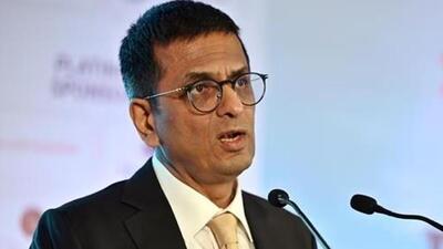 Chief Justice of India Dhananjaya Y Chandrachud (File Photo) Chief Justice of India Dhananjaya Y Chandrachud (File Photo)